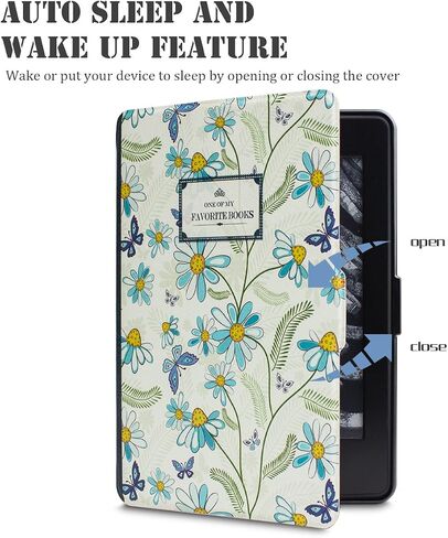 WALNEW Protective Case for 6" Kindle Paperwhite 2012-2017, Auto Sleep/Wake in Kuwait