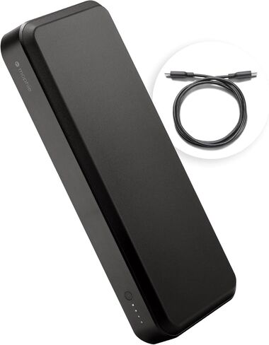 mophie powerstation prime10 - Portable Power Bank with 10,000mAh Internal Battery, 18W USB-C PD Fast Charging, Charge 3 Devices Simultaneously, LED Power Indicator in Kuwait
