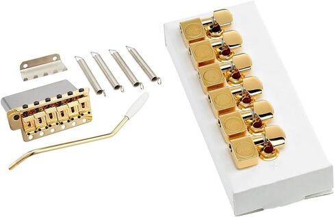 Fender American Vintage Stratocaster Bridge Tremolo Assembly - Gold in Saudi Arabia