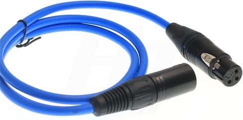 Mic Stereo Audio Cable for Sony Venice ARRI Alexa LF SXT Amira Varicam Camera 2 XLR 3 Pin to 5 Pin in Saudi Arabia