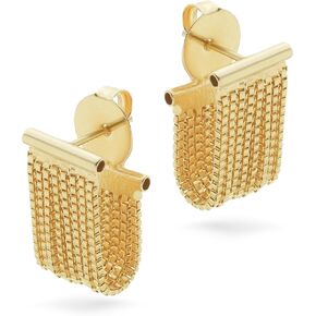 أقراط أذن مطلية بالذهب عيار 18 قيراط من أتينا للنساء | البندقية in Kuwait