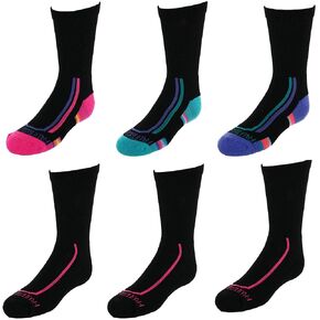 Fruit of the Loom Girls' Eveyday Active Cushioned Crew