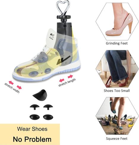 Shoe Stretcher Men Women, Boot Stretcher Women Men Shoe Tree Adjustable Shoe Stretcher Wide Feet in Saudi Arabia