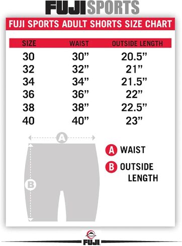 FUJI Baseline Grappling & Fight Shorts for MMA, Judo, Jiu-Jitsu, BJJ and More in Kuwait