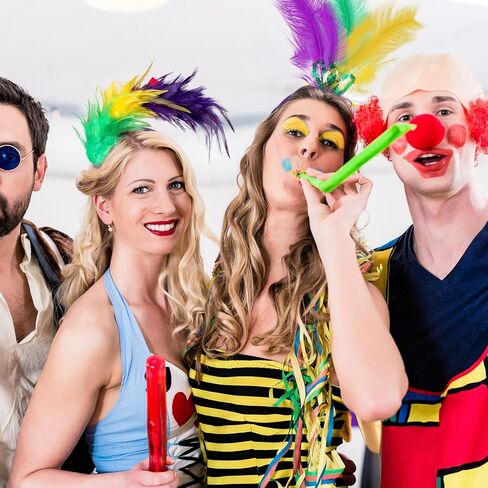 Riceshoot 10 قطع ريشة الفاسناتور Headbands الترتر ريشة القبعات خمر إكسسوارات الشعر للنساء كرنفال حفلة تنكرية in Kuwait