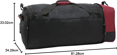 Travelers Club 32-inch Collapsible Expandble Travel Rolling Duffel Bag in Kuwait