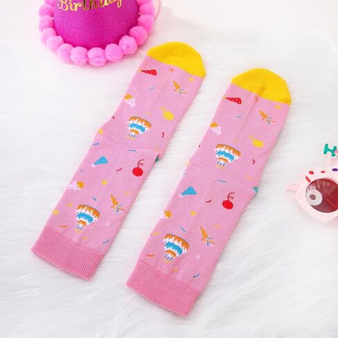 Crazy Silly Funny Socks for Kids Girls,Birthday Gifts for 10 Years Old Girl,10th Birthday Gifts for Preteen Girls in Kuwait
