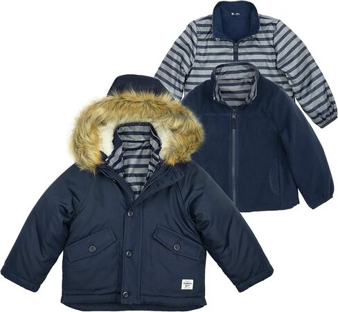 OshKosh B'Gosh boys 4-in-1 Heavyweight Systems Jacket Coat in Saudi Arabia