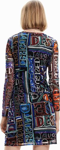 Desigual Women's Woman Knit Dress Long Sleeve in Saudi Arabia