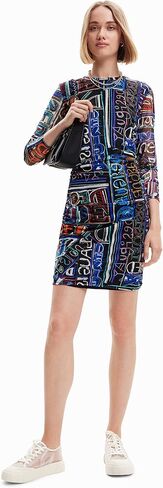 Desigual Women's Woman Knit Dress Long Sleeve in Saudi Arabia