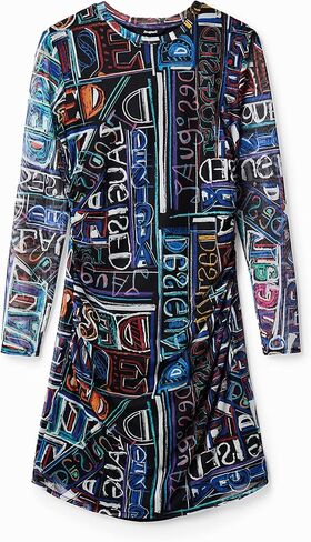 Desigual Women's Woman Knit Dress Long Sleeve in Saudi Arabia