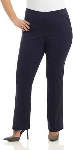 Rekucci Curvy Woman Ease into Comfort Barely Bootcut Plus Size Pant in Saudi Arabia