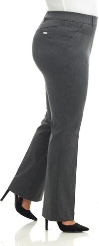 Rekucci Curvy Woman Ease into Comfort Barely Bootcut Plus Size Pant in Saudi Arabia