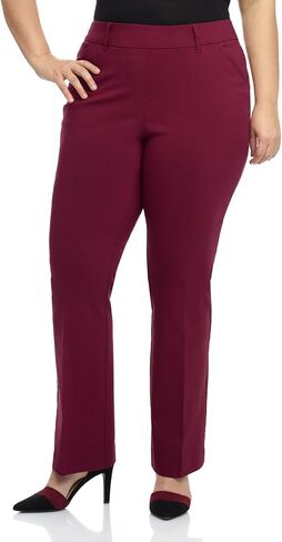 Rekucci Curvy Woman Ease into Comfort Barely Bootcut Plus Size Pant in Saudi Arabia