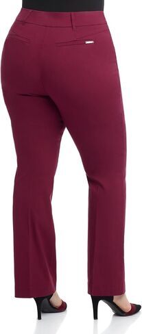 Rekucci Curvy Woman Ease into Comfort Barely Bootcut Plus Size Pant in Saudi Arabia