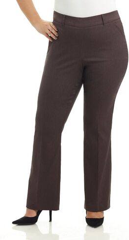 Rekucci Curvy Woman Ease into Comfort Barely Bootcut Plus Size Pant in Saudi Arabia