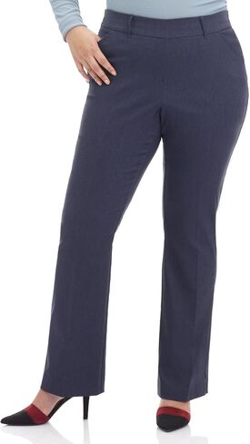 Rekucci Curvy Woman Ease into Comfort Barely Bootcut Plus Size Pant in Saudi Arabia