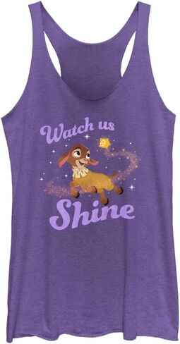 Disney Wish Watch Us Shine Women's Racerback Tank Top in Saudi Arabia