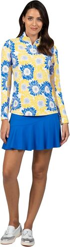 IBKUL Mock Neck Top in Saudi Arabia