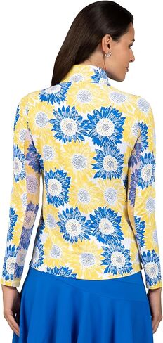 IBKUL Mock Neck Top in Saudi Arabia