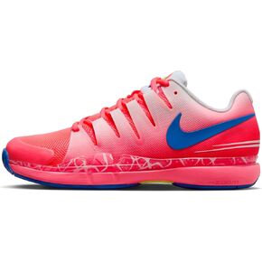 NikeCourt Air Zoom Vapor 9.5 Tour Men's Tennis Shoes (FB2664-600, Hot Punch/Volt/White/Racer Blue)