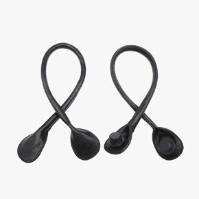 Jen & Co. Versa Tote Strap, Black - Vegan Leather Replacement Purse Bag Straps for Versa Tote Bags