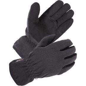 SKYDEER Women's Winter Warm Deerskin Suede Gloves With Polar Fleece and Thermal Insulated 3M Thinsulate for Cold Weather