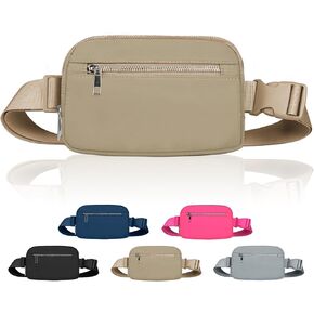 LLYWCM Fanny Packs للنساء - حقيبة حزام للنساء - حقائب Fanny Pack Crossbody - حزمة Fanny زرقاء مع حزام قابل للتعديل، حقيبة فاني عصرية للتمرين والمشي لمسافات طويلة والسفر