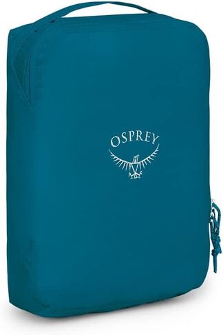 Osprey Ultralight Travel Starter Set, Includes Small & Medium Packing Cube and Garment Folder, Waterfront Blue in Saudi Arabia
