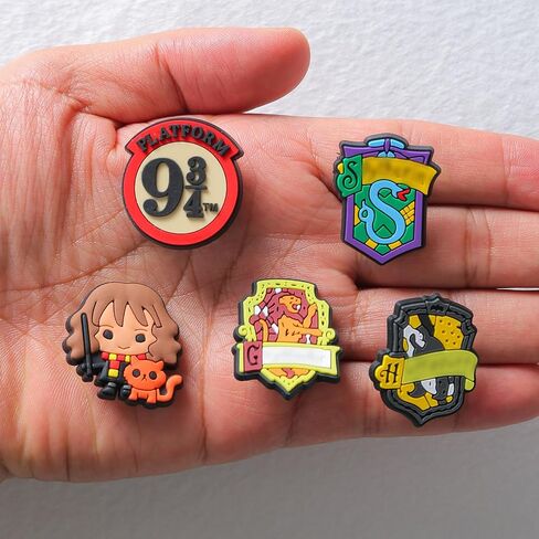 Lot of 25Pcs-Harry,32pcs-Unicorn Shoe Charms Pins - Cool Cartoon for Sandals and Shoe Decoration in Saudi Arabia