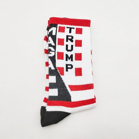 BSMTEBN Donald Trump Socks 2024 MAGA Socks Make America Great Again USA Sock Republican Socks Trump Gag Gifts For Men Womens in Saudi Arabia