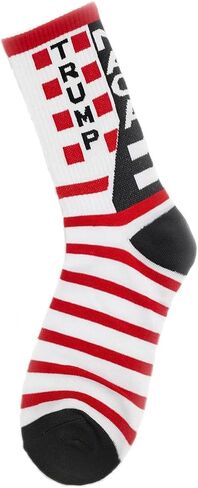 BSMTEBN Donald Trump Socks 2024 MAGA Socks Make America Great Again USA Sock Republican Socks Trump Gag Gifts For Men Womens in Saudi Arabia