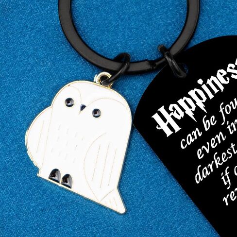 هدايا هاري للنساء والرجال، سلسلة مفاتيح سحرية مخصصة للفتيات المراهقات والأولاد، تذكارات ملهمة، اقتباسات إعلانية in Kuwait