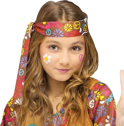 Fun World Girls Peace & Love HippieCostume in Saudi Arabia
