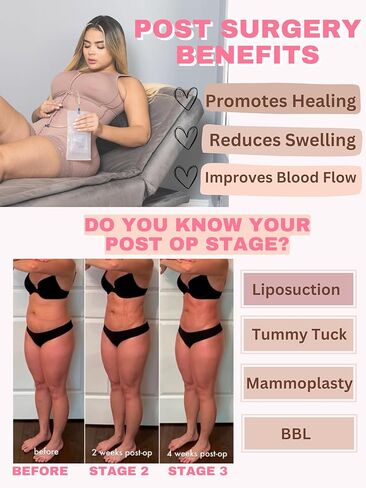 Sonryse Fajas Colombianas Post Surgery Compression Garment Stage 2 Faja Lipo BBL in Kuwait