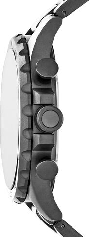Fossil Nate Men's Watch with Oversized Chronograph Watch Dial and Stainless Steel or Leather Band in Saudi Arabia