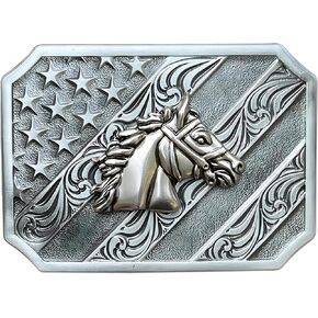 مشبك حزام العلم الأمريكي للرجال والنساء، رعاة البقر، راعية البقر، عيد ميلاد الآباء، هدايا عيد الميلاد الوطنية في الرابع من يوليو in Kuwait