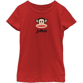 Fifth Sun Paul Frank Julius Head and Name Girls Short Sleeve Tee Shirt