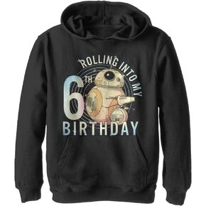 STAR WARS Kids' Rolling Into My 6th Birthday Hoodie