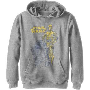 STAR WARS Kids' Oversized Droid Friends Hoodie