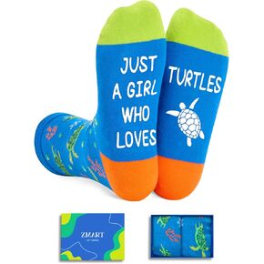 Zmart Farm Animal Socks For Women; Duck Bee Gifts Fox Wolf Gifts, Dinosaur Socks for Teen Girls