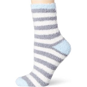 Karen Neuburger Women's Fuzzy Glitter Socks