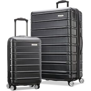 Samsonite Omni 2 Hardside Expandable Luggage with Spinner Wheels, Midnight Black, 2-Piece Set (19/28)