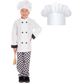 fun shack Chef Costume For Kids, Kids Chef Costume, Chef Outfit For Kids, Chef Costume Boys, Chef Kids Costume
