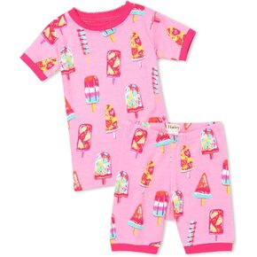 Hatley Girls' Organic Cotton Short Pj Set