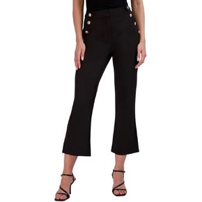 BCBGeneration Women's Slanted Front Pocket Flare Leg Pant