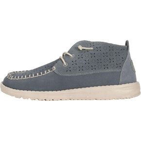 Hey Dude Women's Wendy Mid Suede Boho | Women's Shoes | Women's Slip On Loafers | Comfortable & Light-Weight