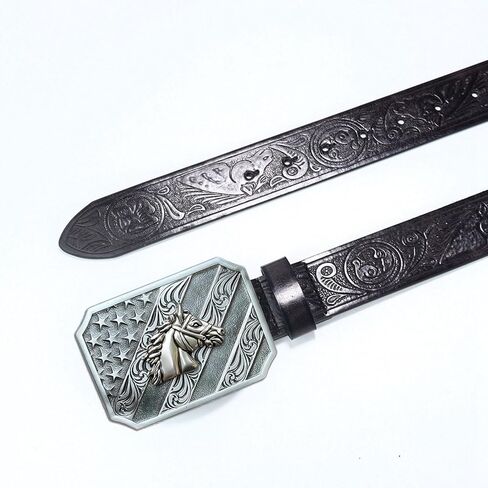 مشبك حزام العلم الأمريكي للرجال والنساء، رعاة البقر، راعية البقر، عيد ميلاد الآباء، هدايا عيد الميلاد الوطنية في الرابع من يوليو in Kuwait