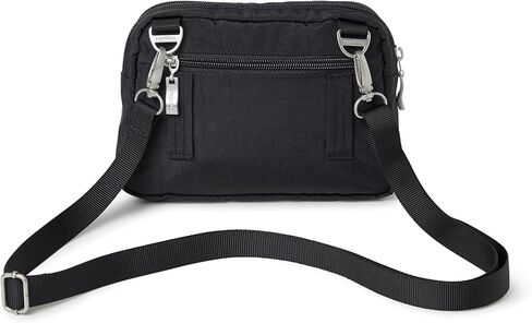 حقيبة حزام Baggallini ذات سحاب ثلاثي صغيرة قابلة للتحويل من Fannypack - خفيفة الوزن ومقاومة للماء in Kuwait