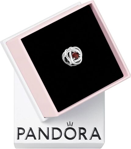 Pandora Eternity Circle Charm - Bracelet Charm Moments Bracelets - Sterling Silver - Gift for Her - Jewelry for Women with Gift Box in Saudi Arabia